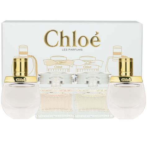 chloe mini 5ml 4 piece set|CHLOE Miniature Coffret Gift Set 4 X 5ml .